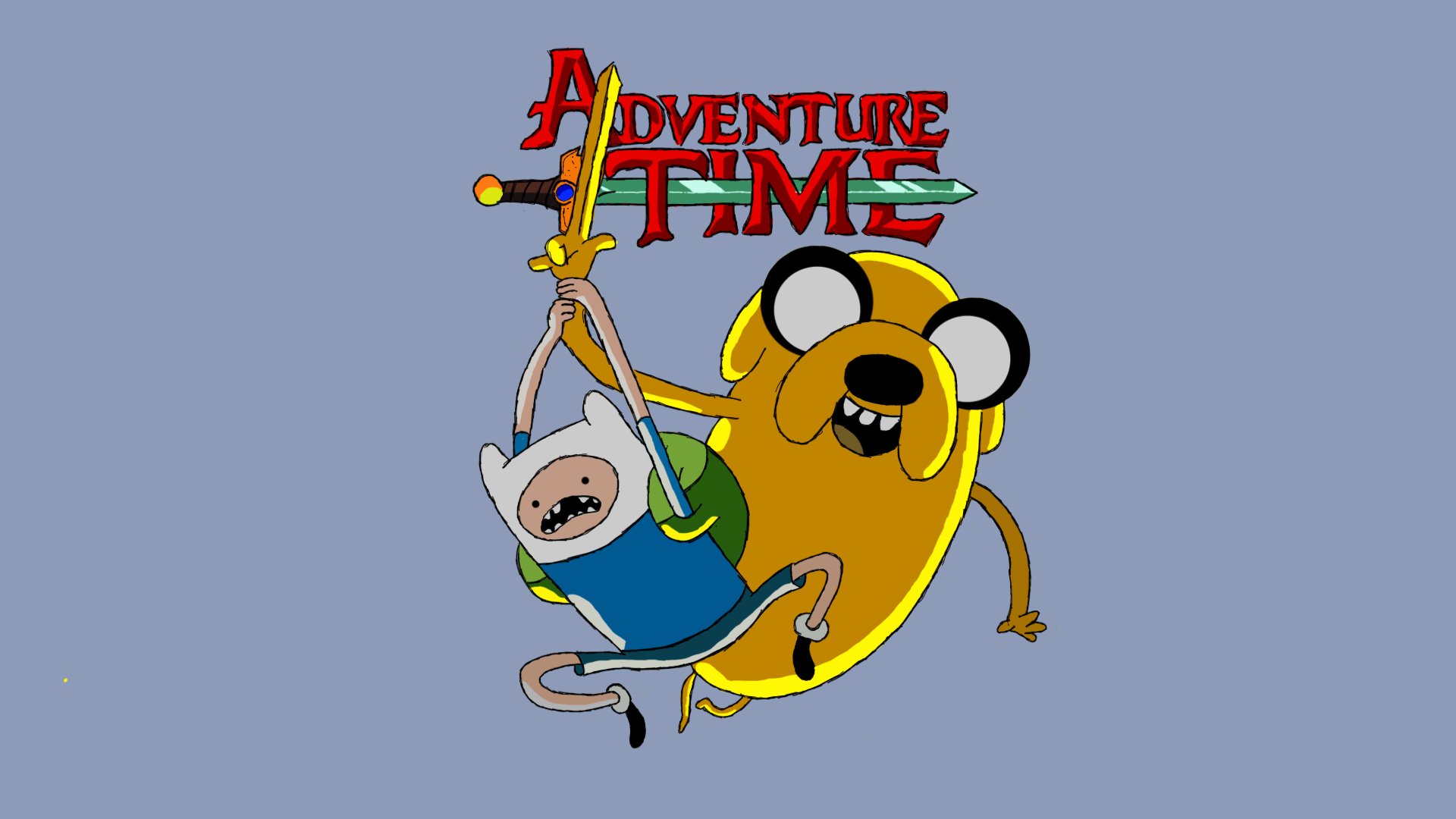 Обои на рабочий стол Adventure time