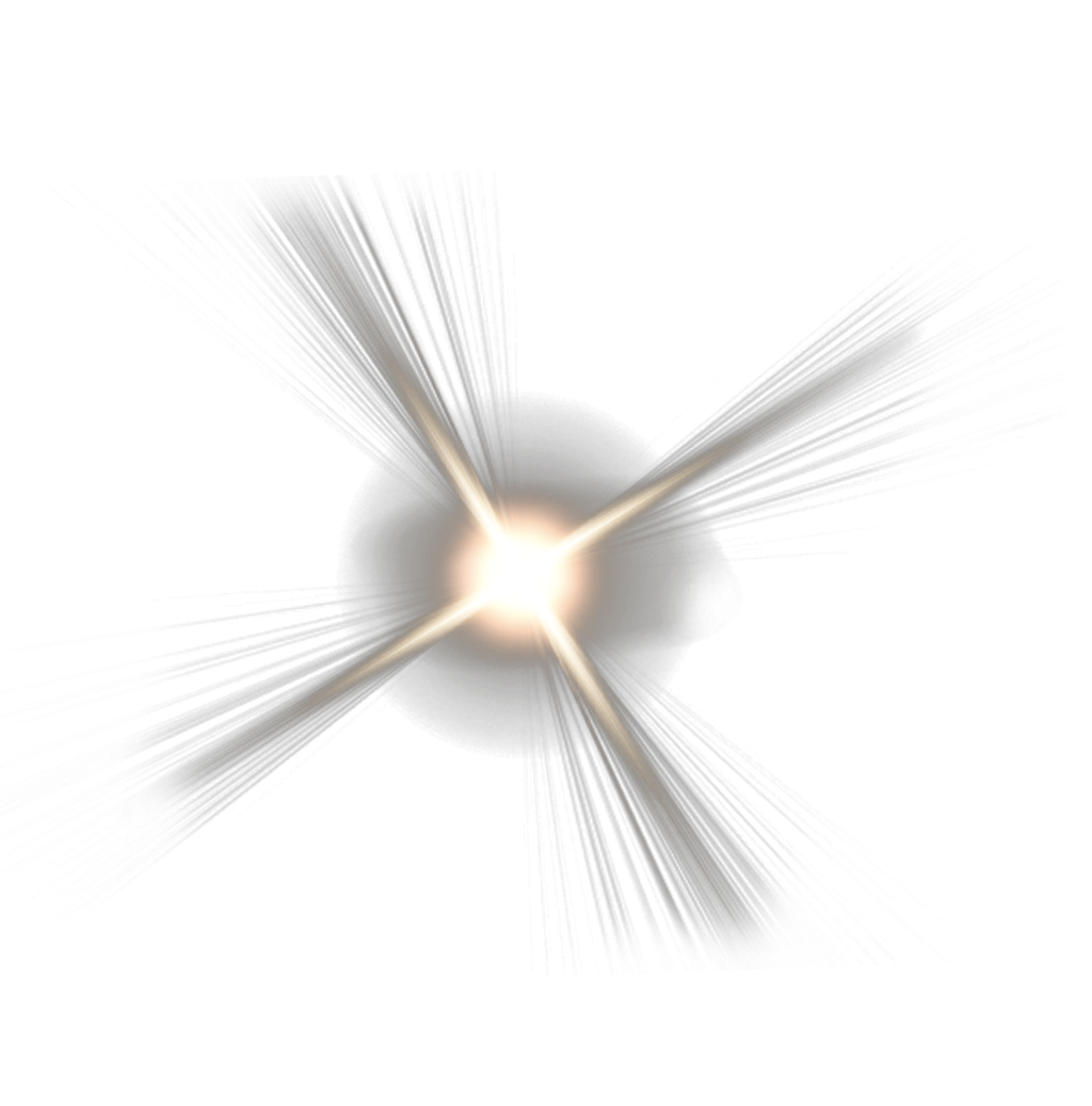 Свечение на прозрачном фоне