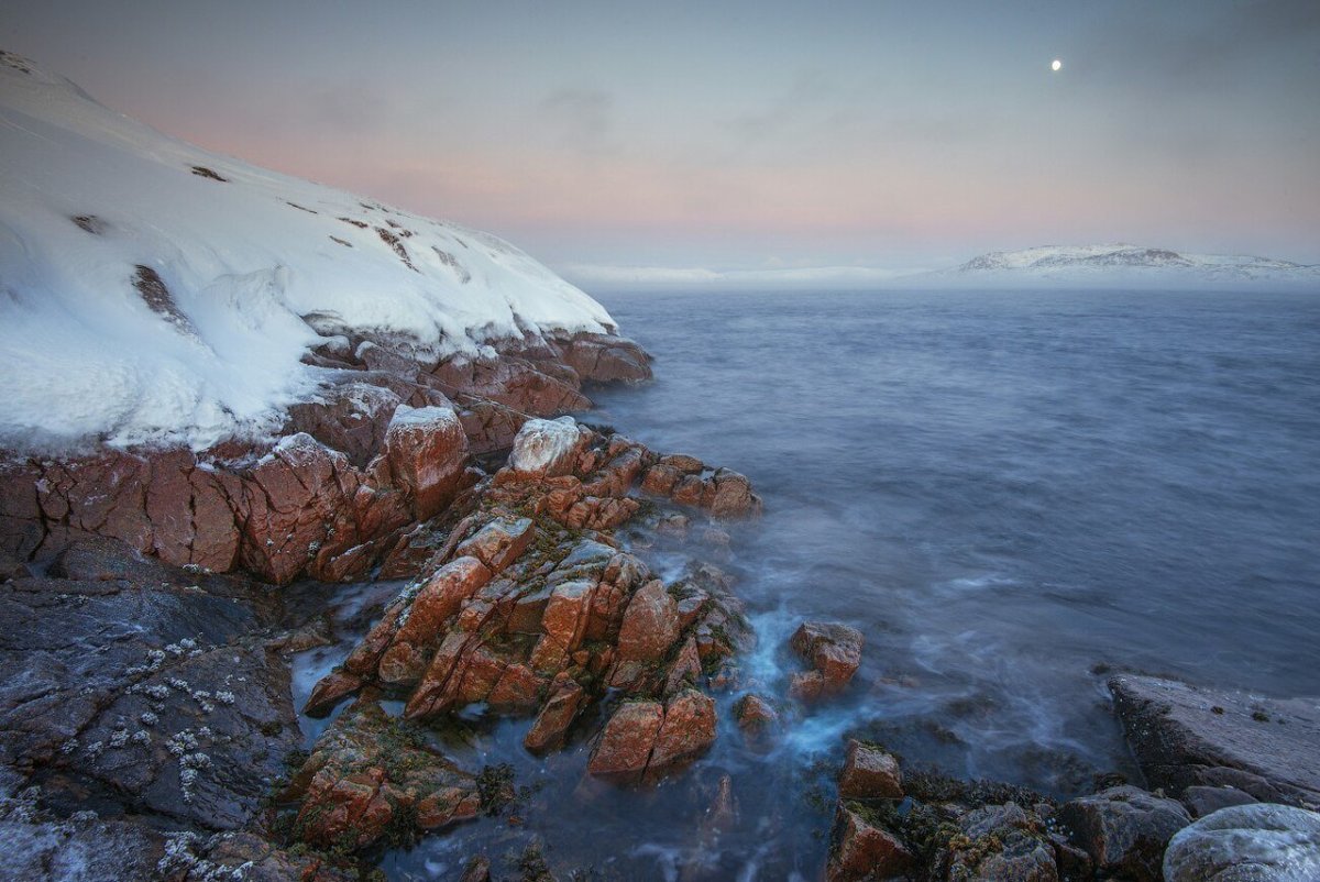 Фото берега Северного Ледовитого океана в хорошем качестве HD