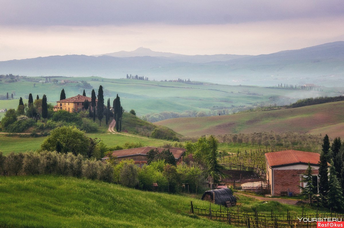 Тосканы ферма Бельведере