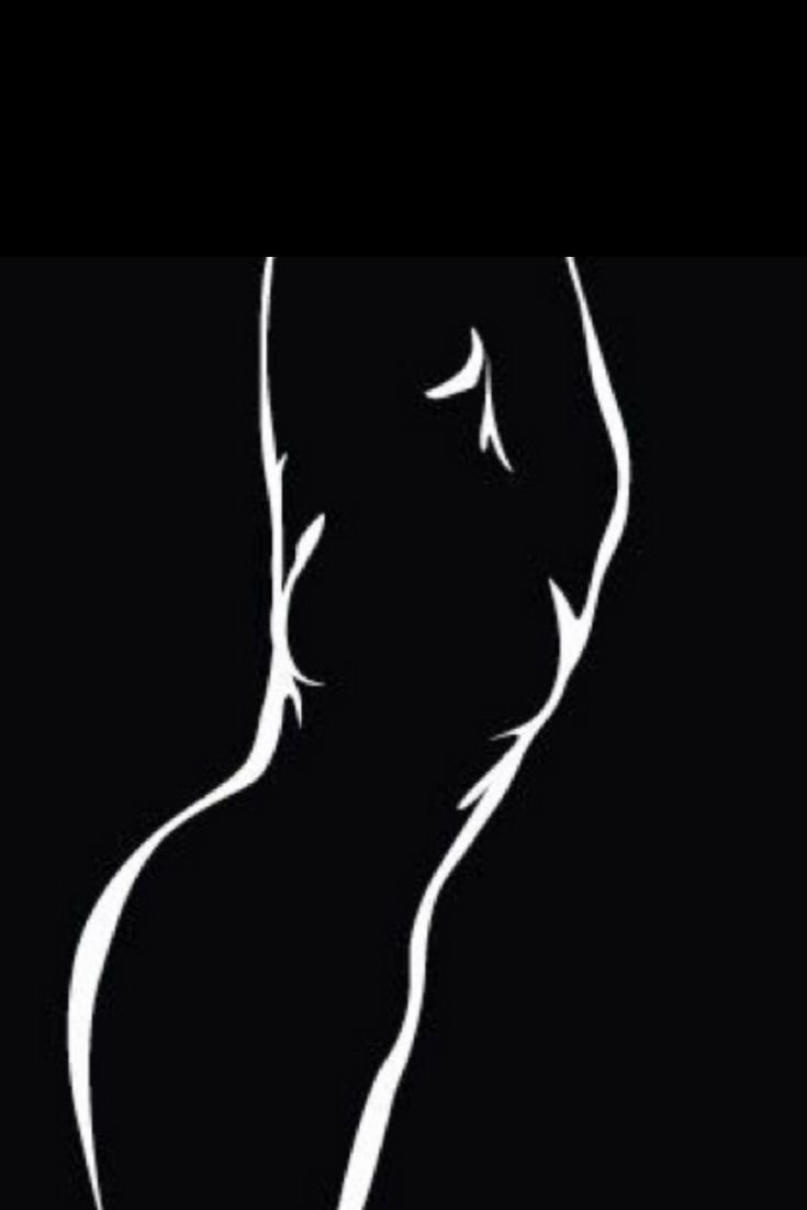 Силуэт женского тела