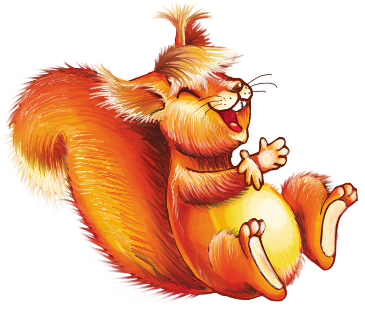 Белочка рисунок