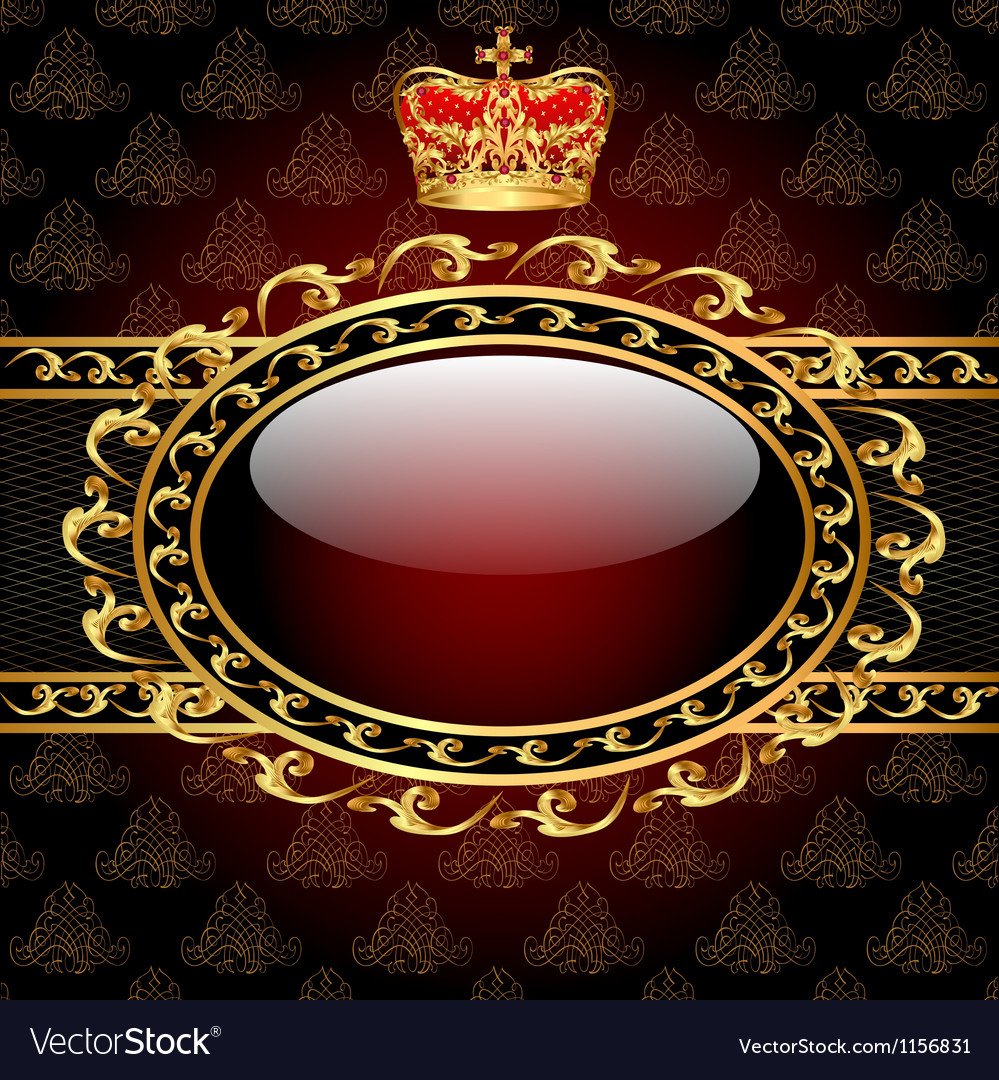 Фон с коронами