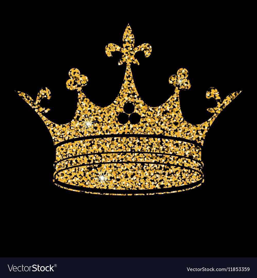 Фон с коронами