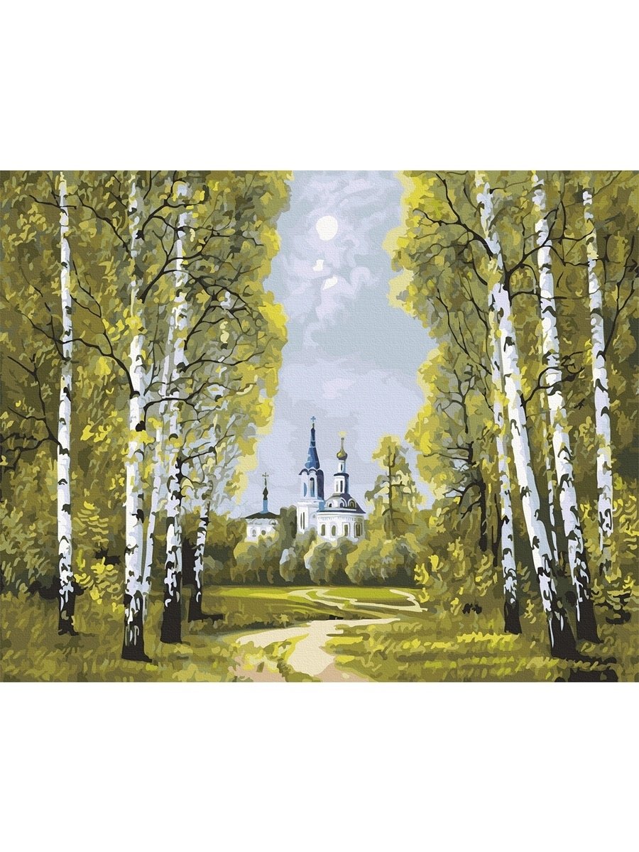 Русь река береза храм