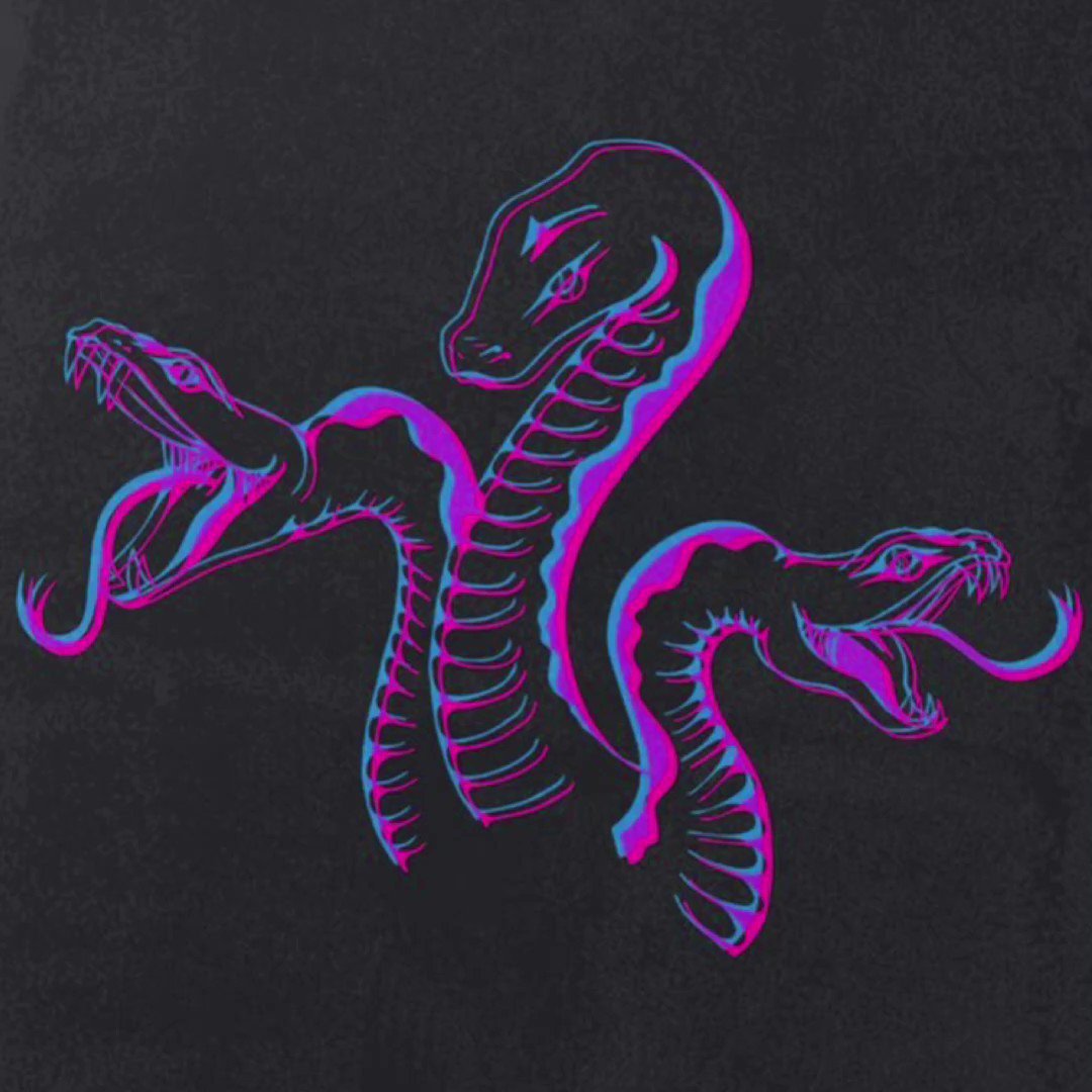 Фиолетовый змей