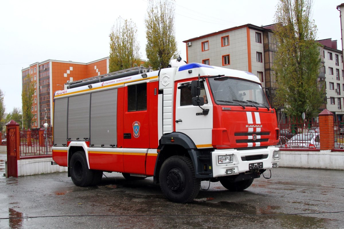 Пожарный КАМАЗ АЦ 3.2 40