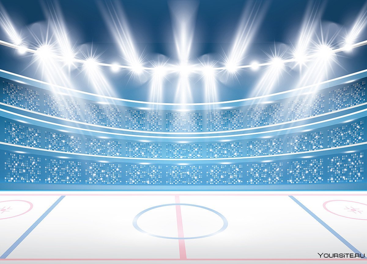 Хоккейная разметка на льду