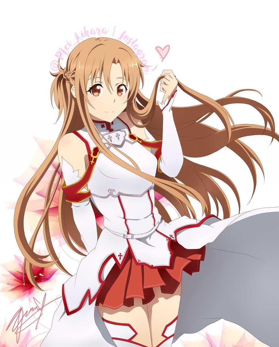 Асуна с РАПИРОЙ