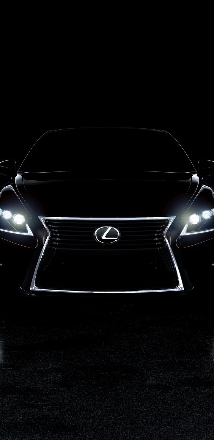 Лексус лс 570 фары в темноте