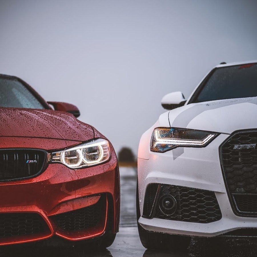 BMW m8 vs Audi