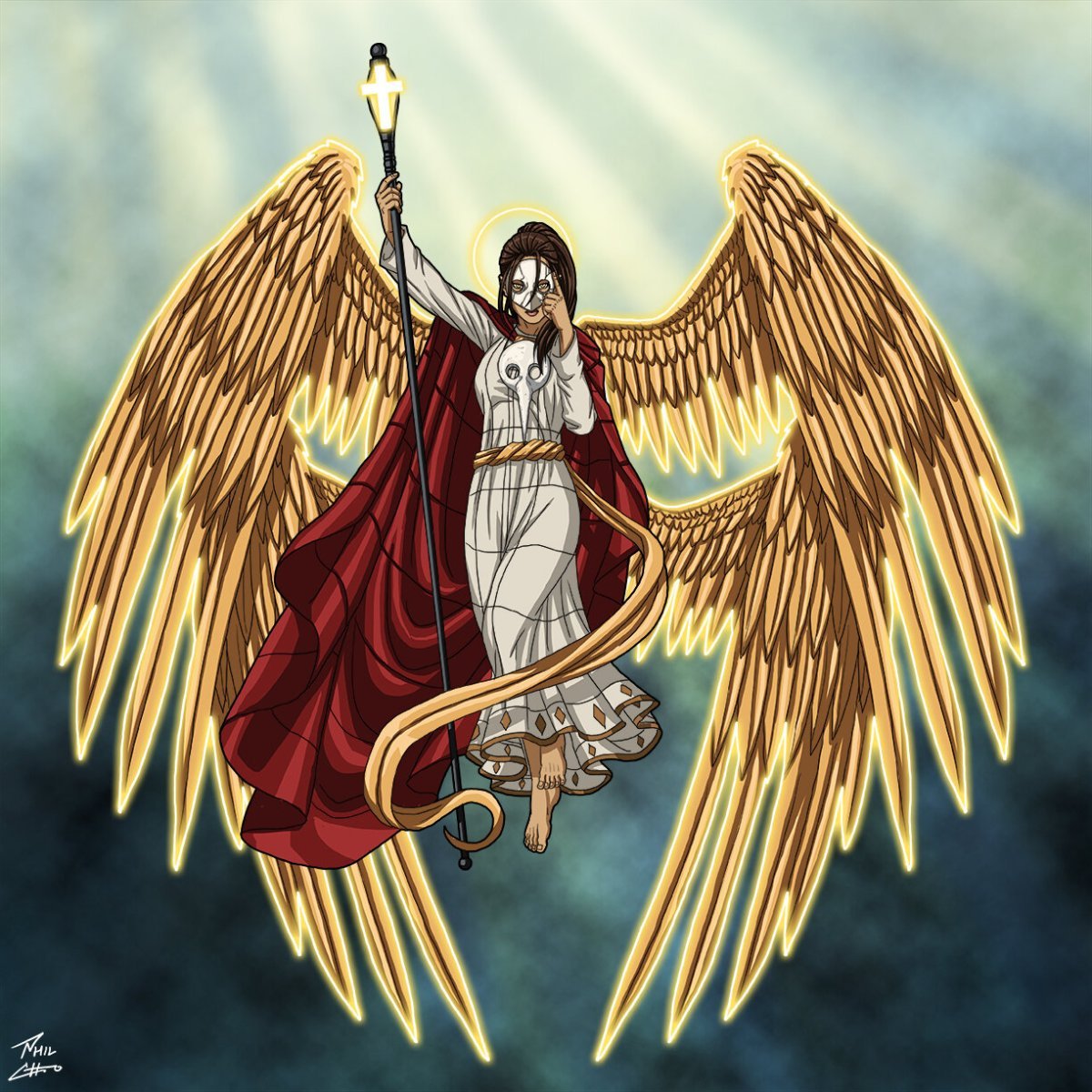 Обои архангел уриил