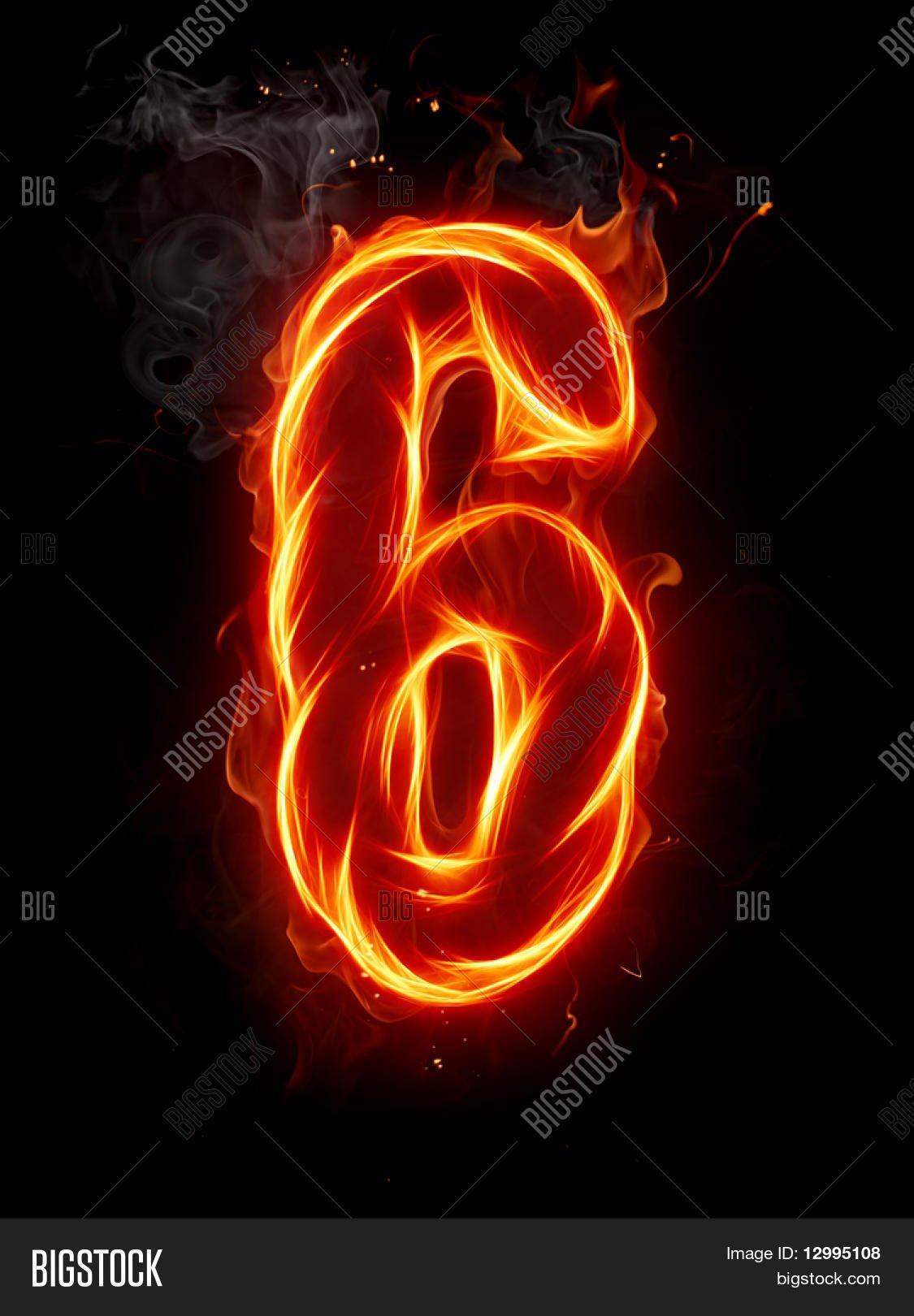 Цифры в огне