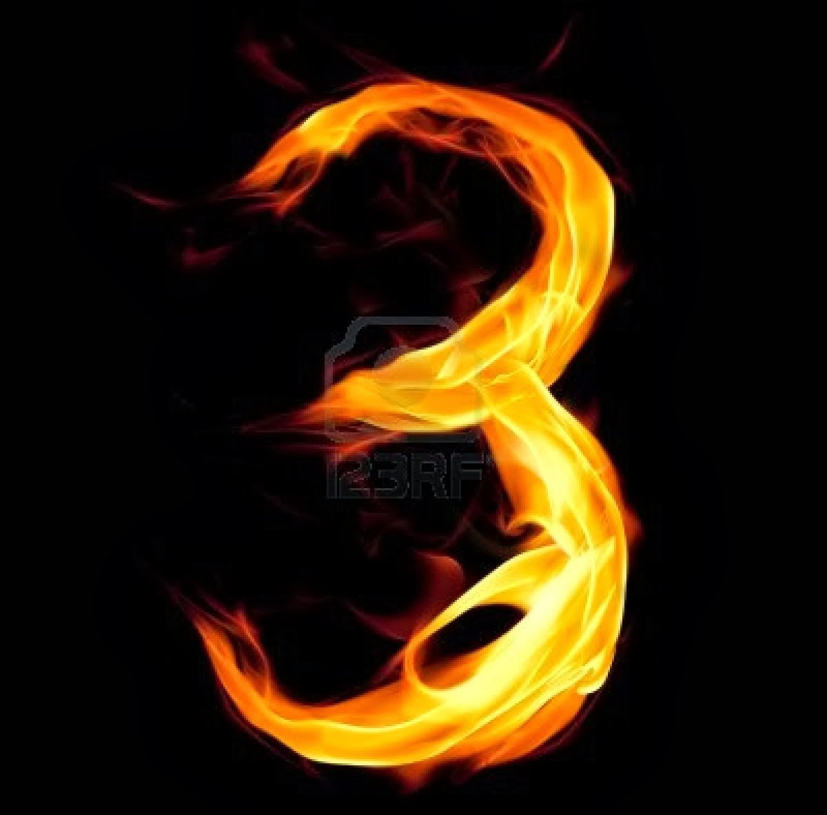 Цифры в огне