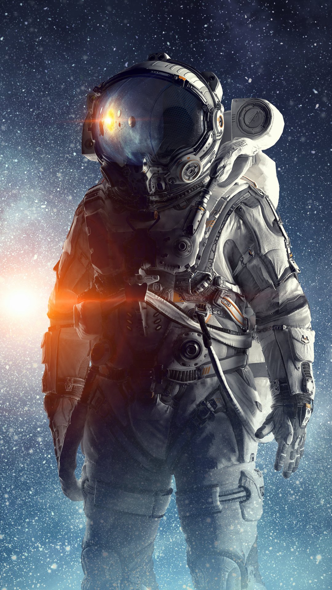 Обои iphone 8 астронавт