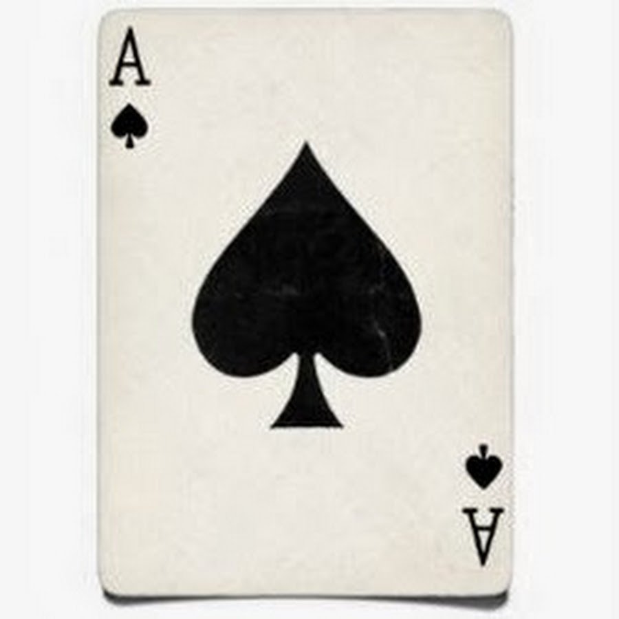 Тузы на черном фоне