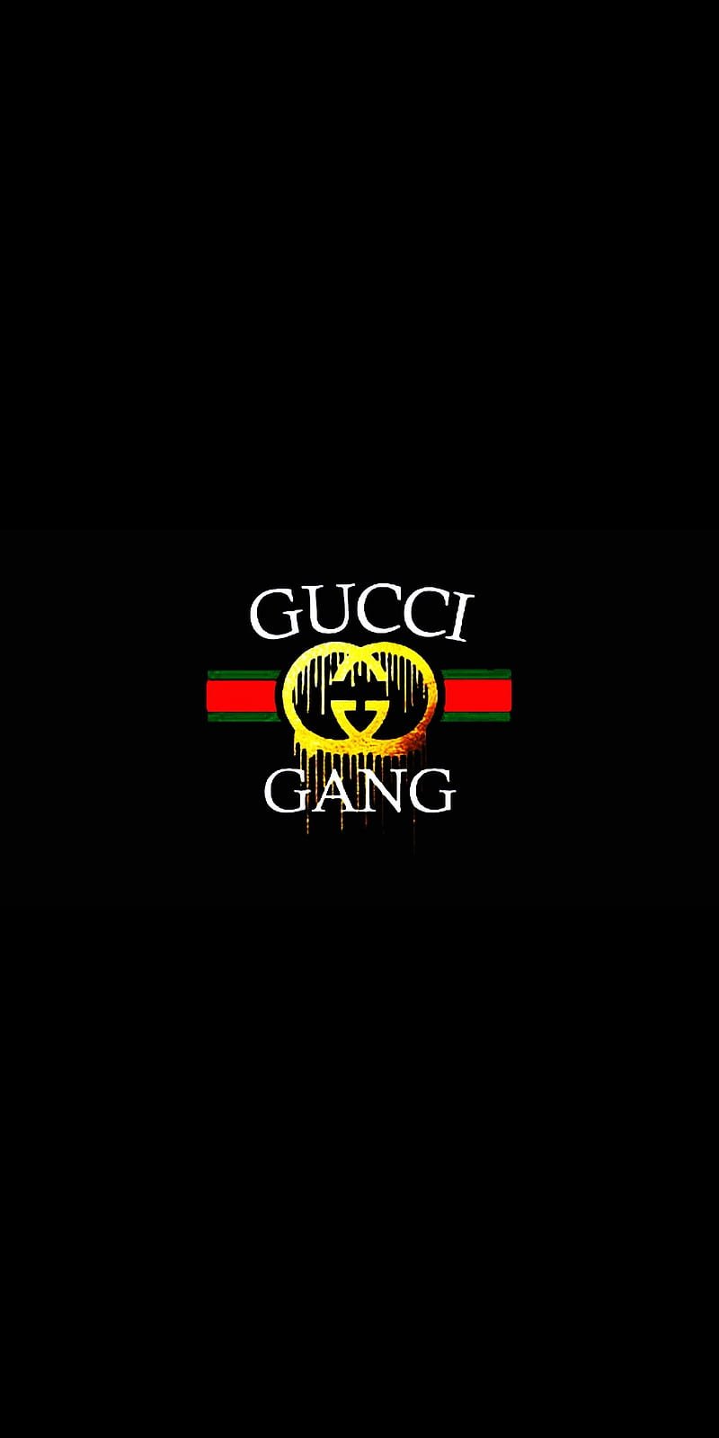 Gucci gang надпись