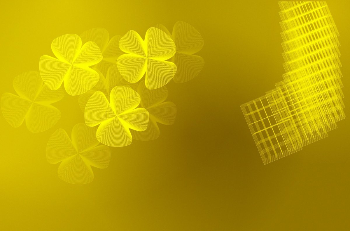 Фон Клевер четырехлистный