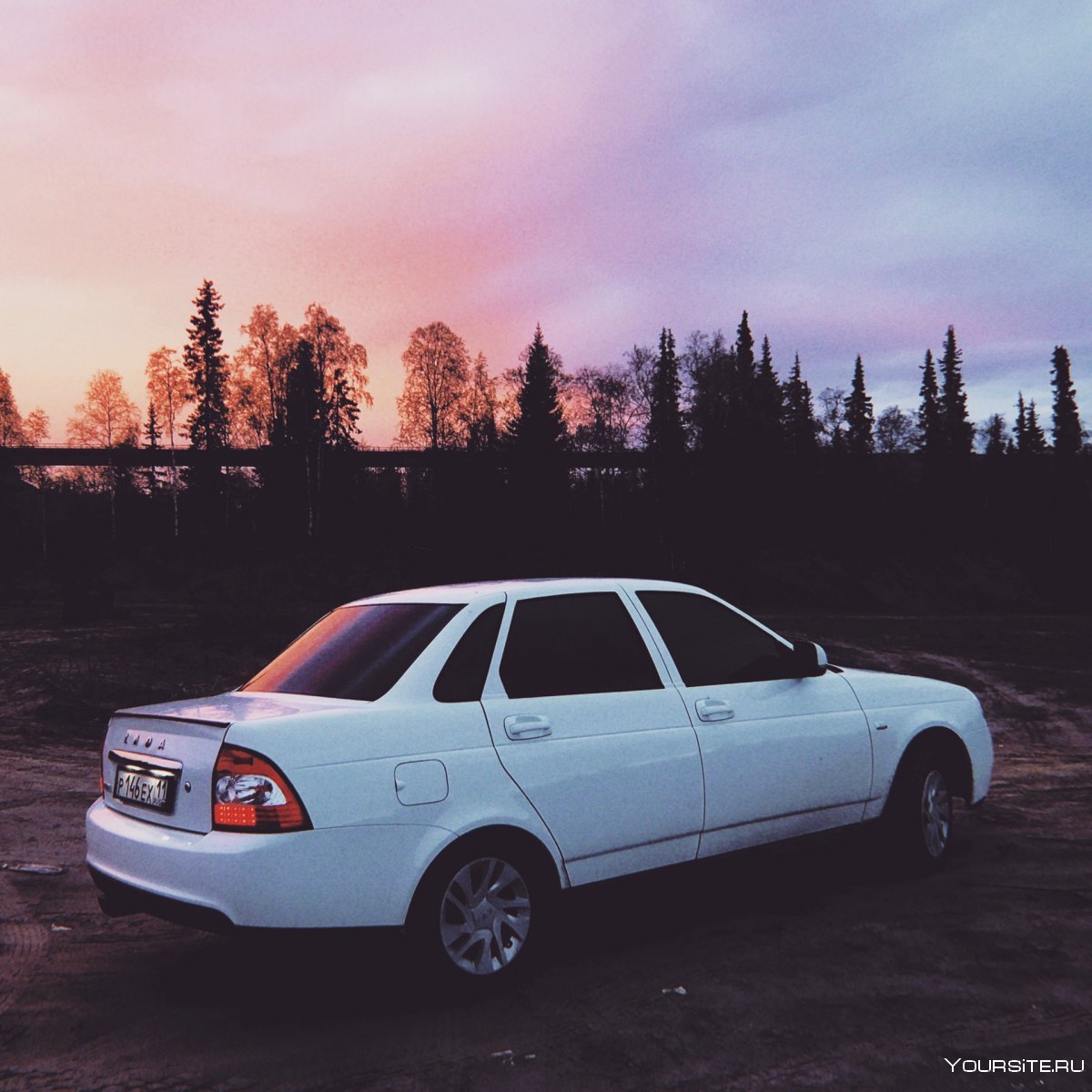 Приора 3 белая