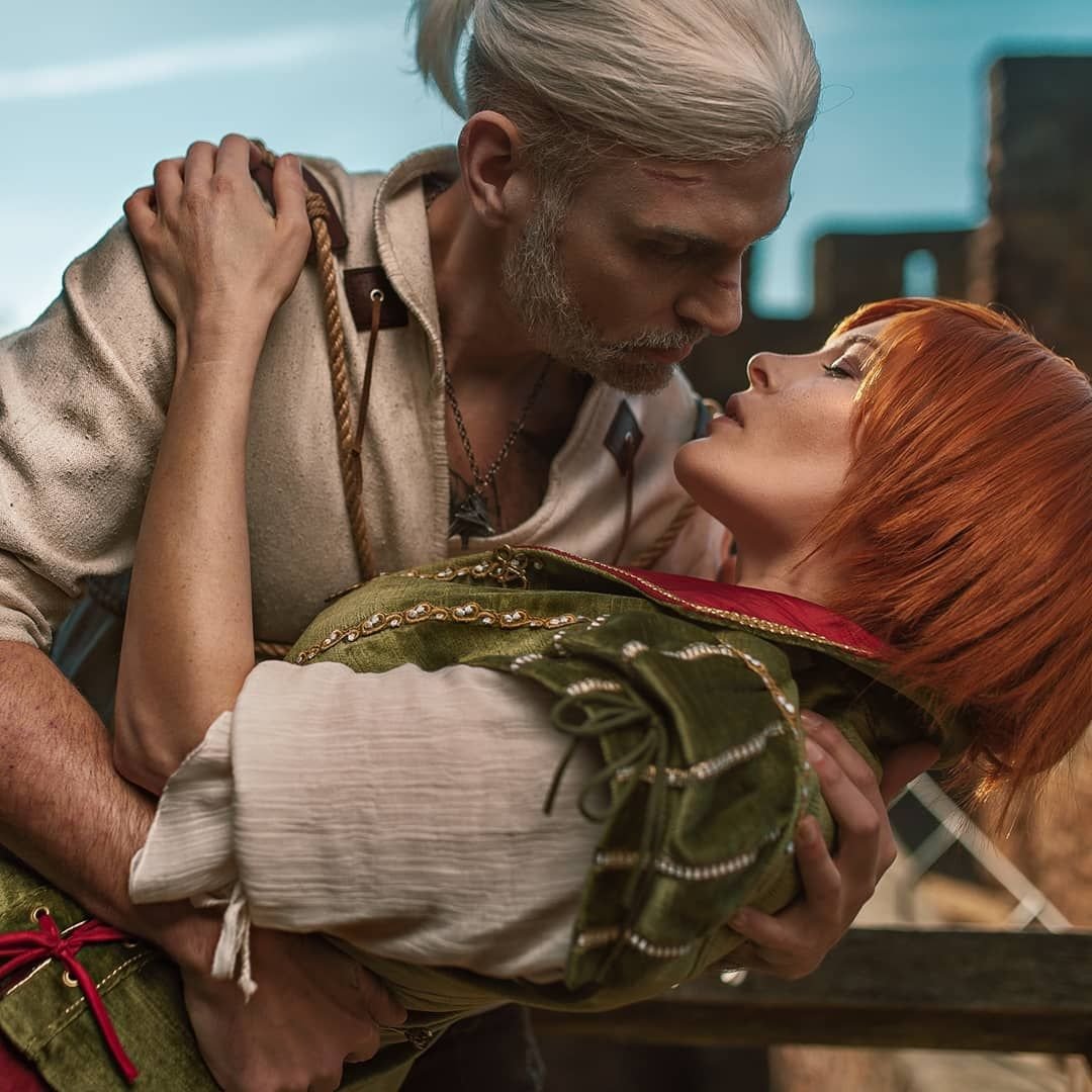 Ведьмак Шани и Геральт