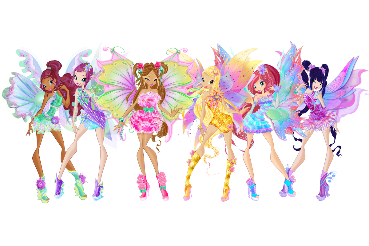 Винкс энчантикс вся команда