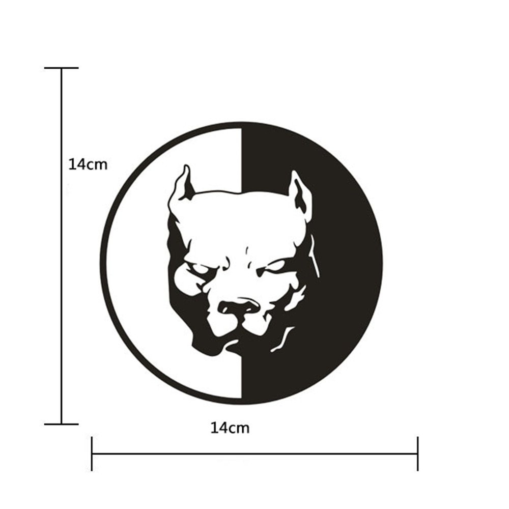Питбуль смотра наклейка