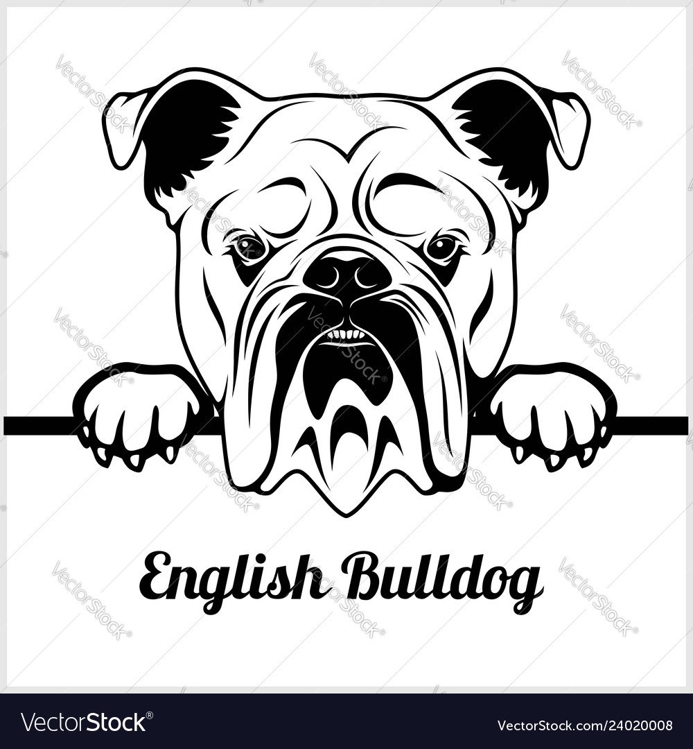 English Bulldog logo