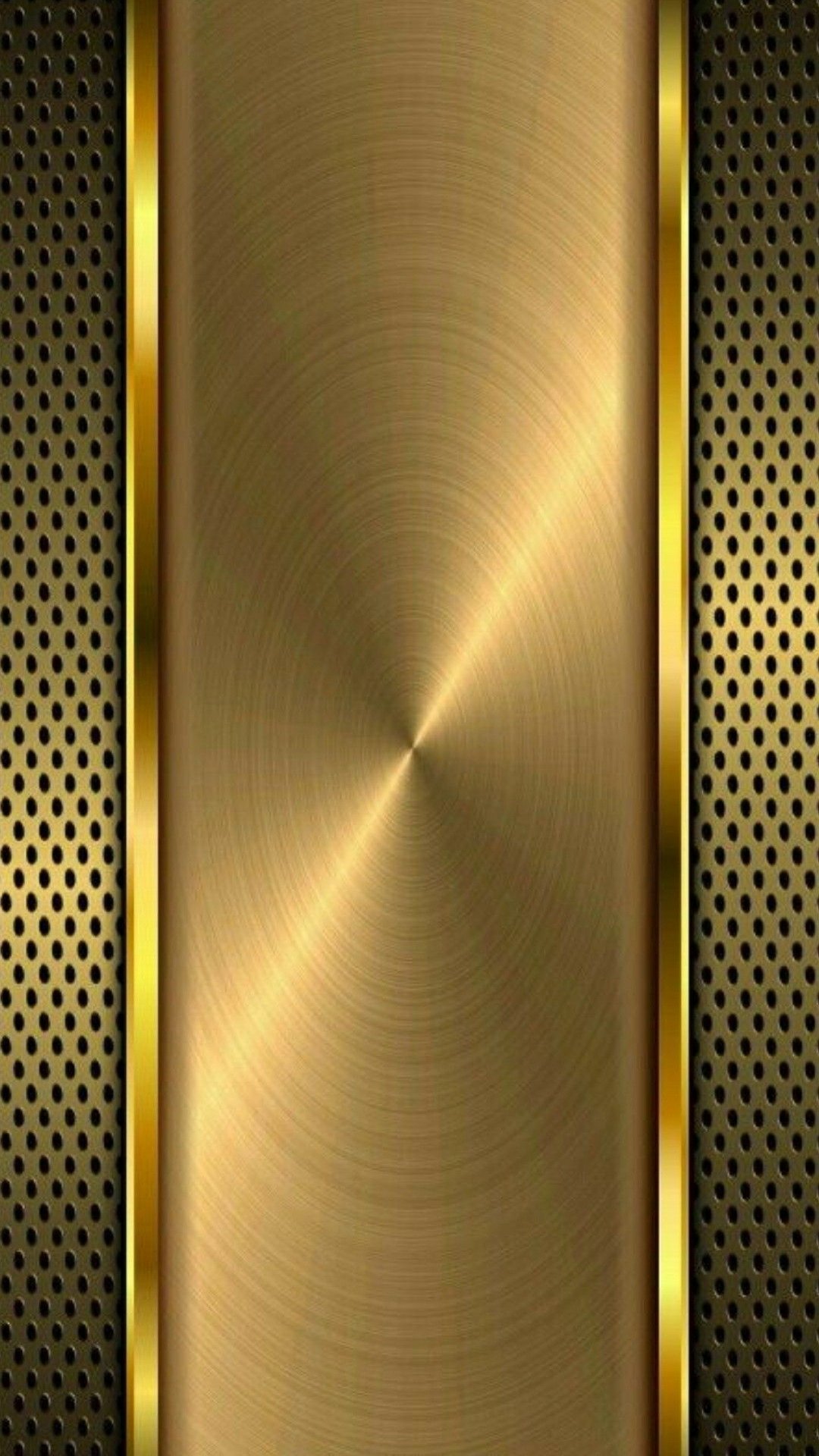 Вертикальный фон черный с золотом