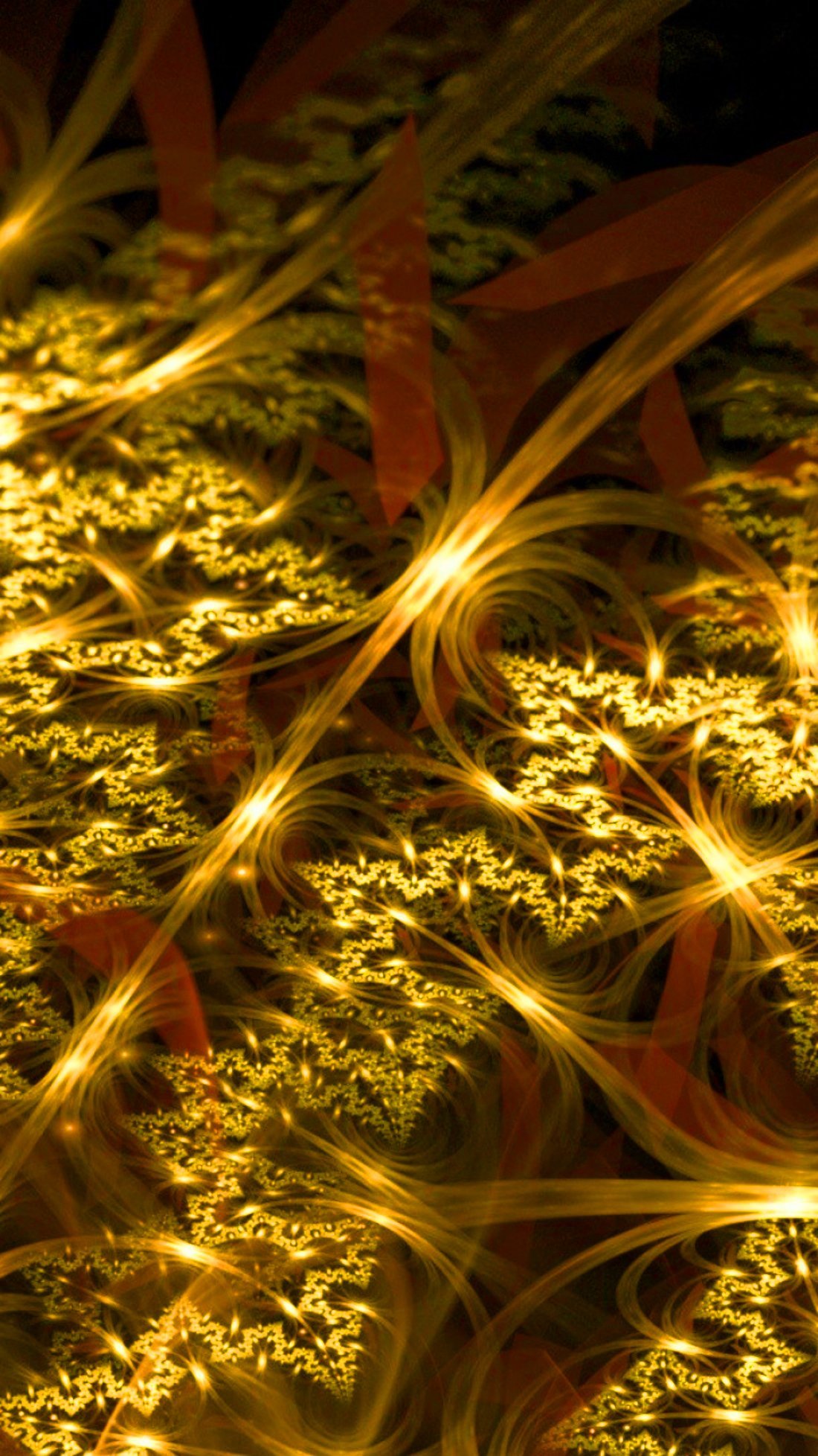 Баннер черно золотой