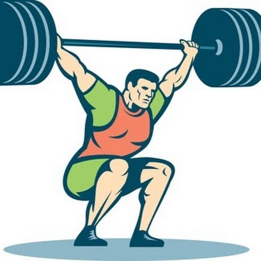 Штангист арт