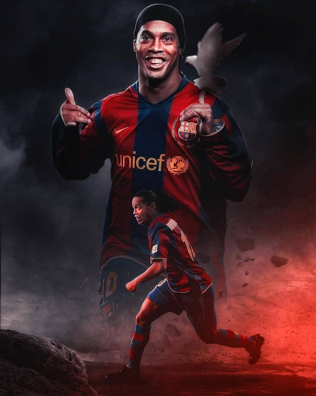 Роналдиньо футболист арт