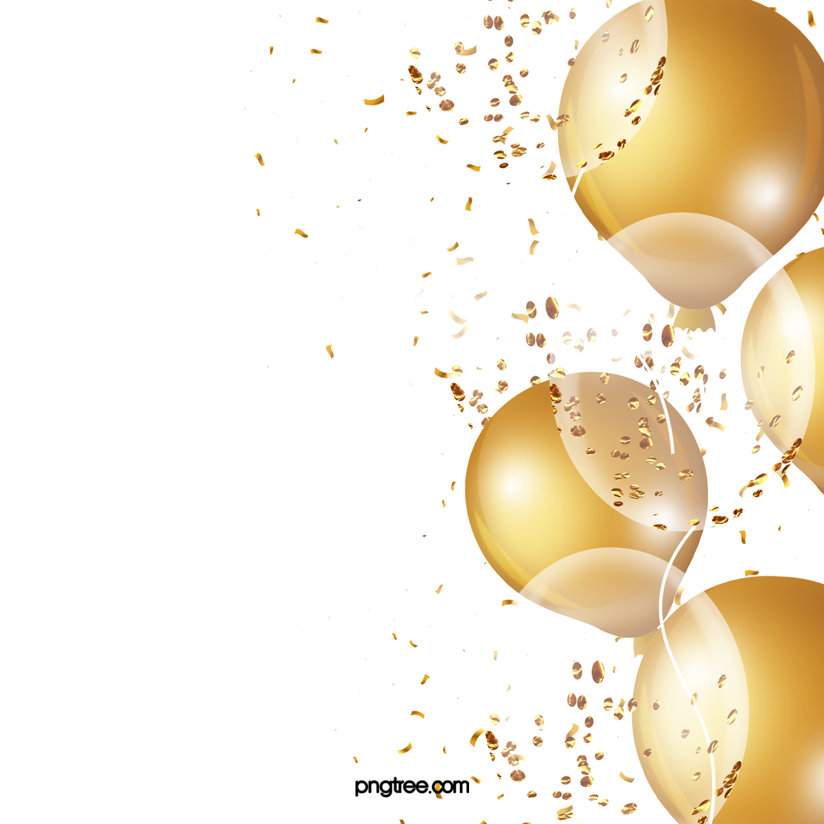 Золотые шары вектор