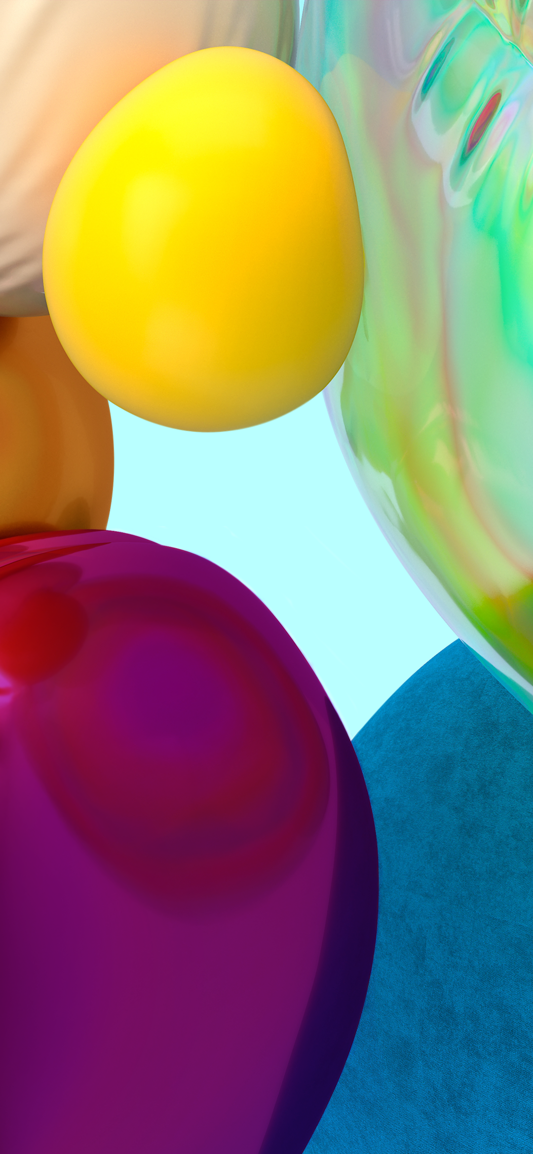 Стандартные обои на самсунг галакси с шарами