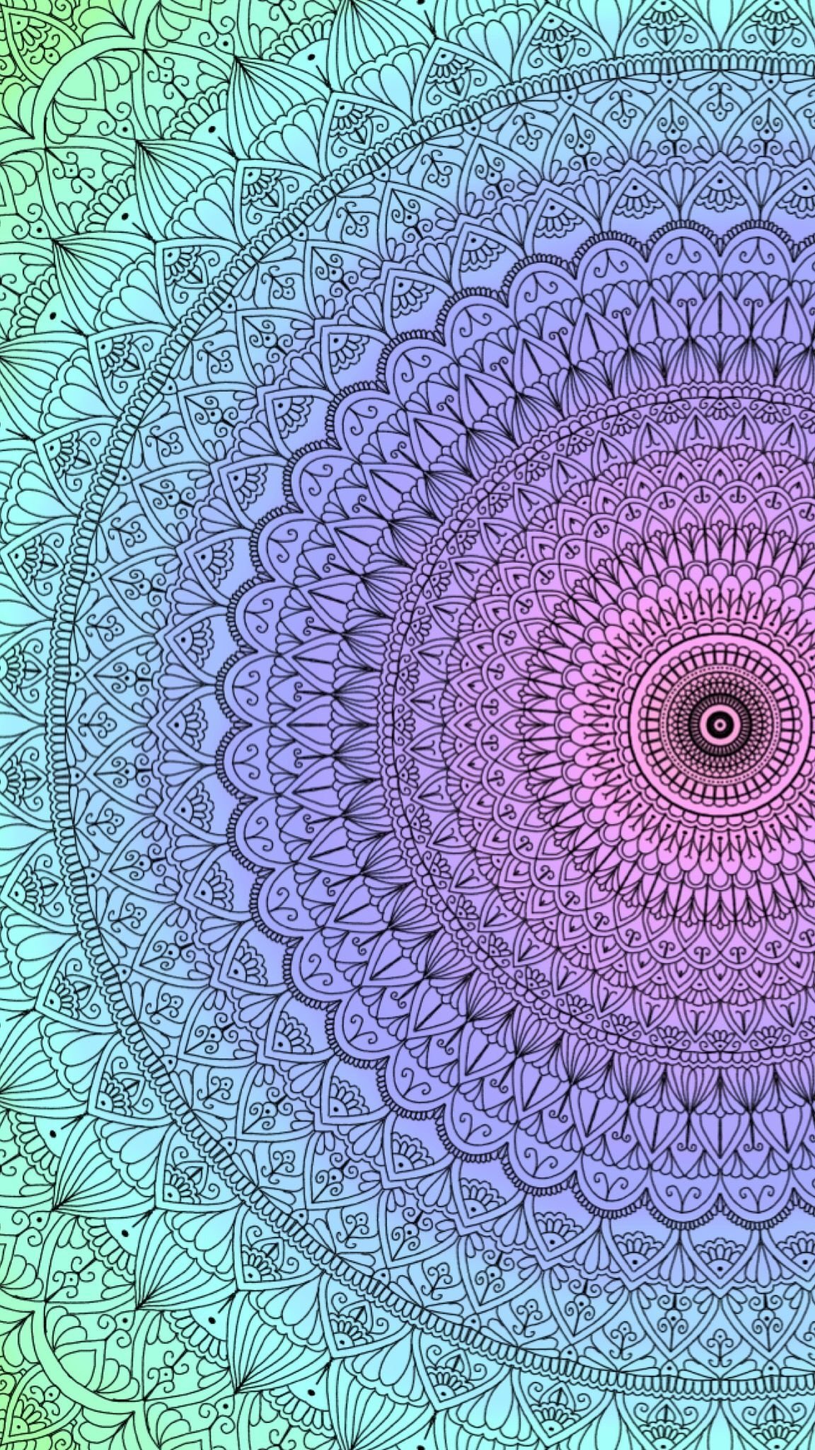 Мандала вертикальная