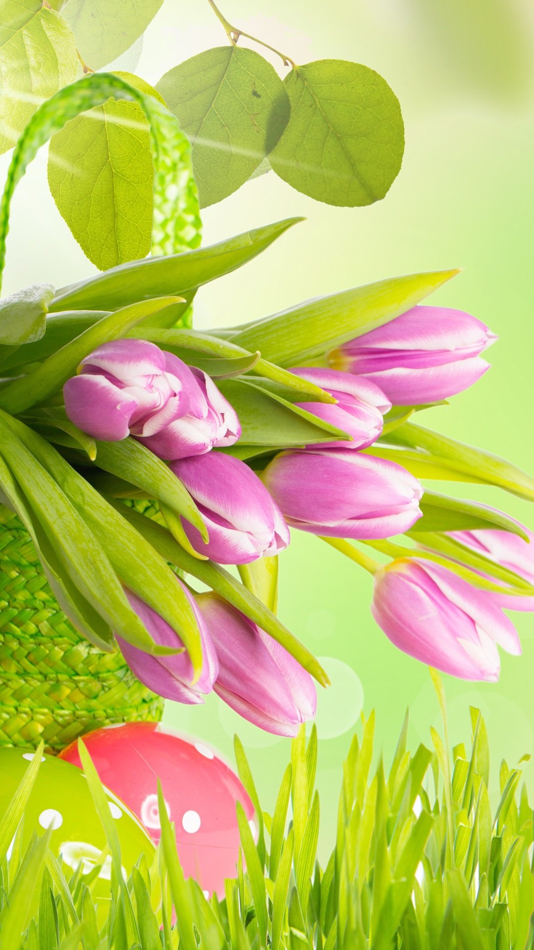 Картинки на телефон март вертикальные. Весенние цветы пасхальные. Заставка на рабочий стол тюльпаны.