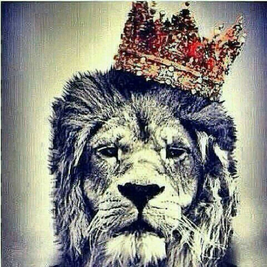 Аватар Лев с короной