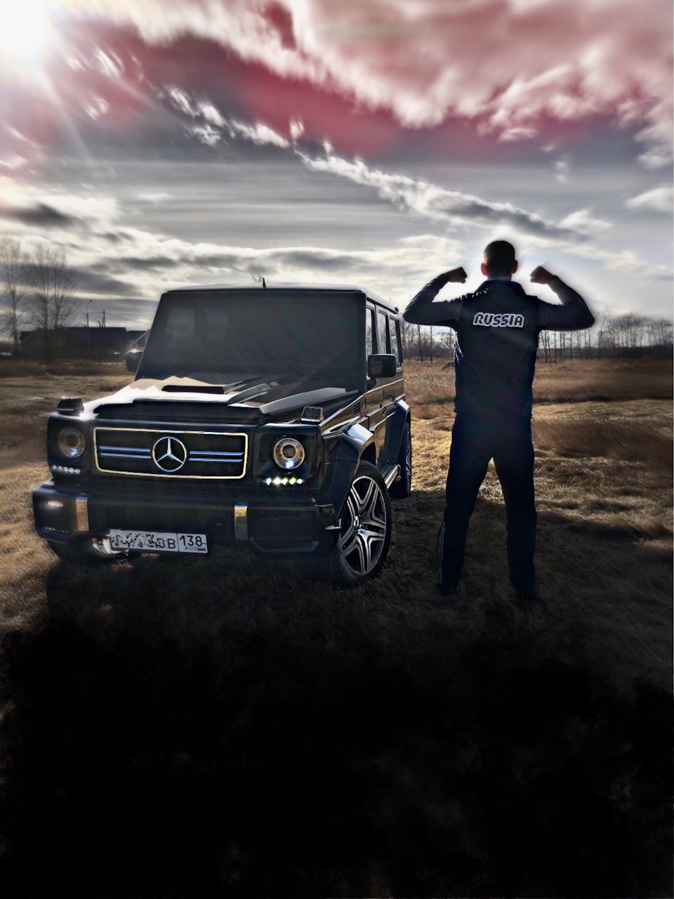 Мерседес АМГ Гелик криминал