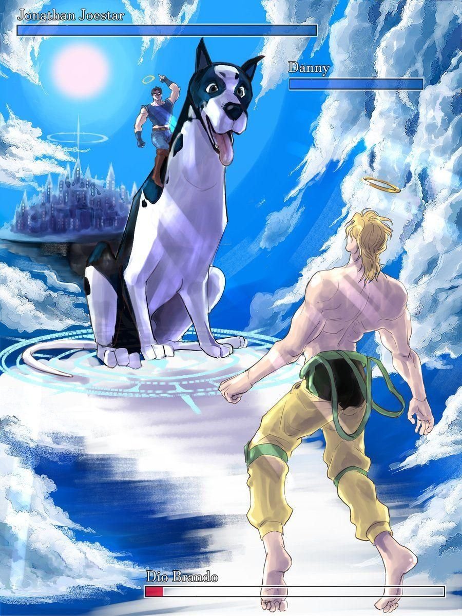 D4c лицо Джо Джо