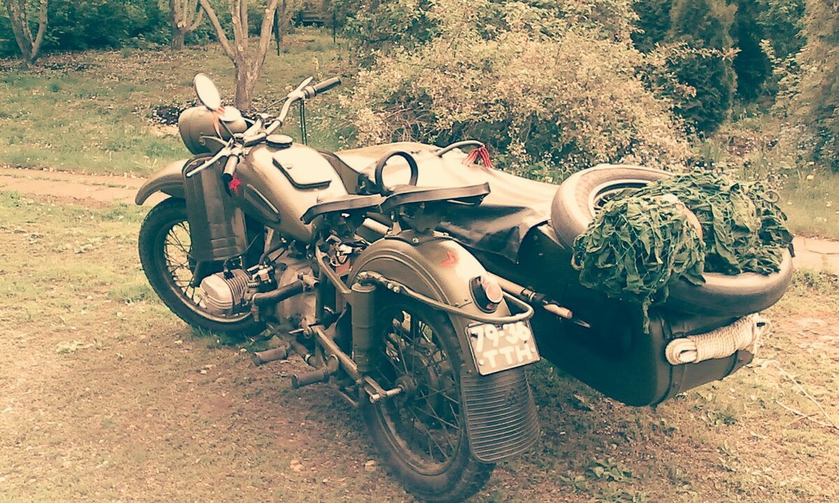 Габариты мотоцикла м-63