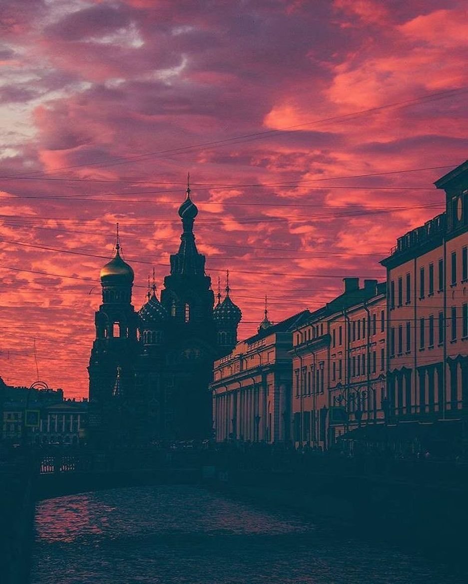 Санкт-Петербург закат
