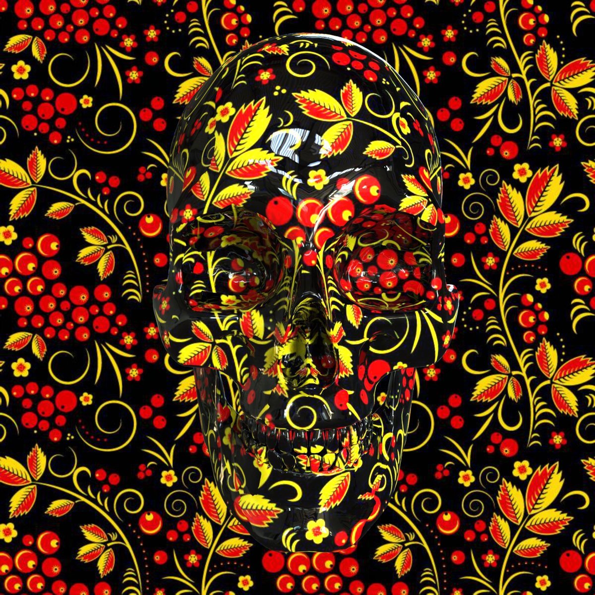 Современная Хохлома