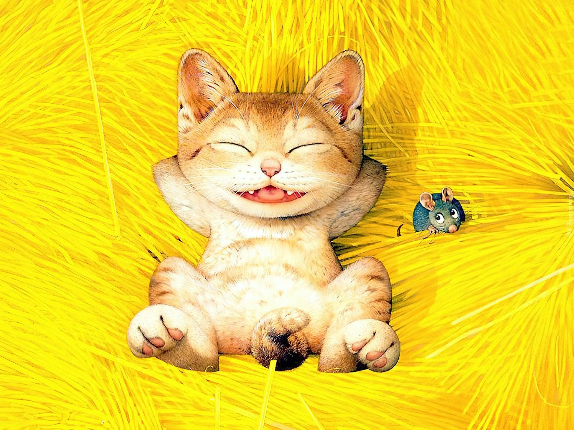 Озорная веселая добрая. Макото Мурамацу художник. Смешные рисунки. Рисунки для поднятия настроения. Позитивный рыжий кот.
