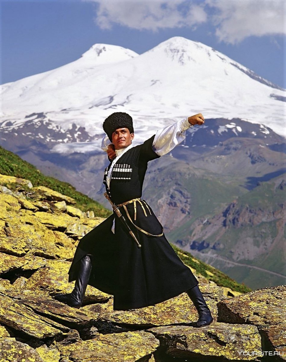 Горец Кавказ карачаевец