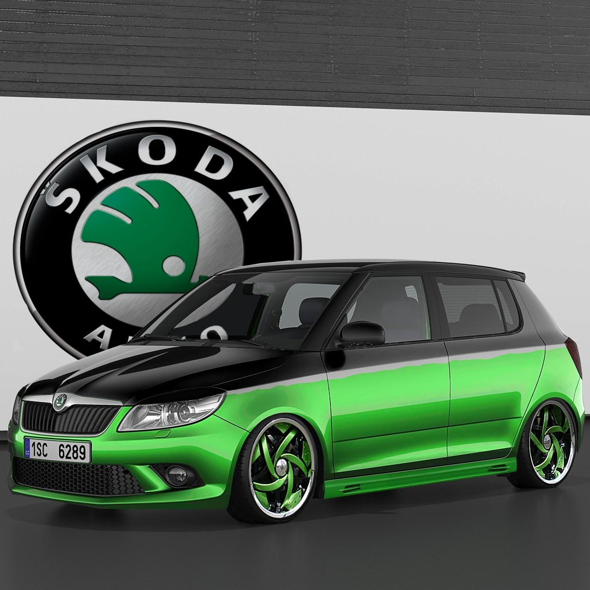 Шкода Фабия пикап