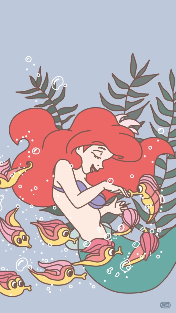 Обои на телефон русалки