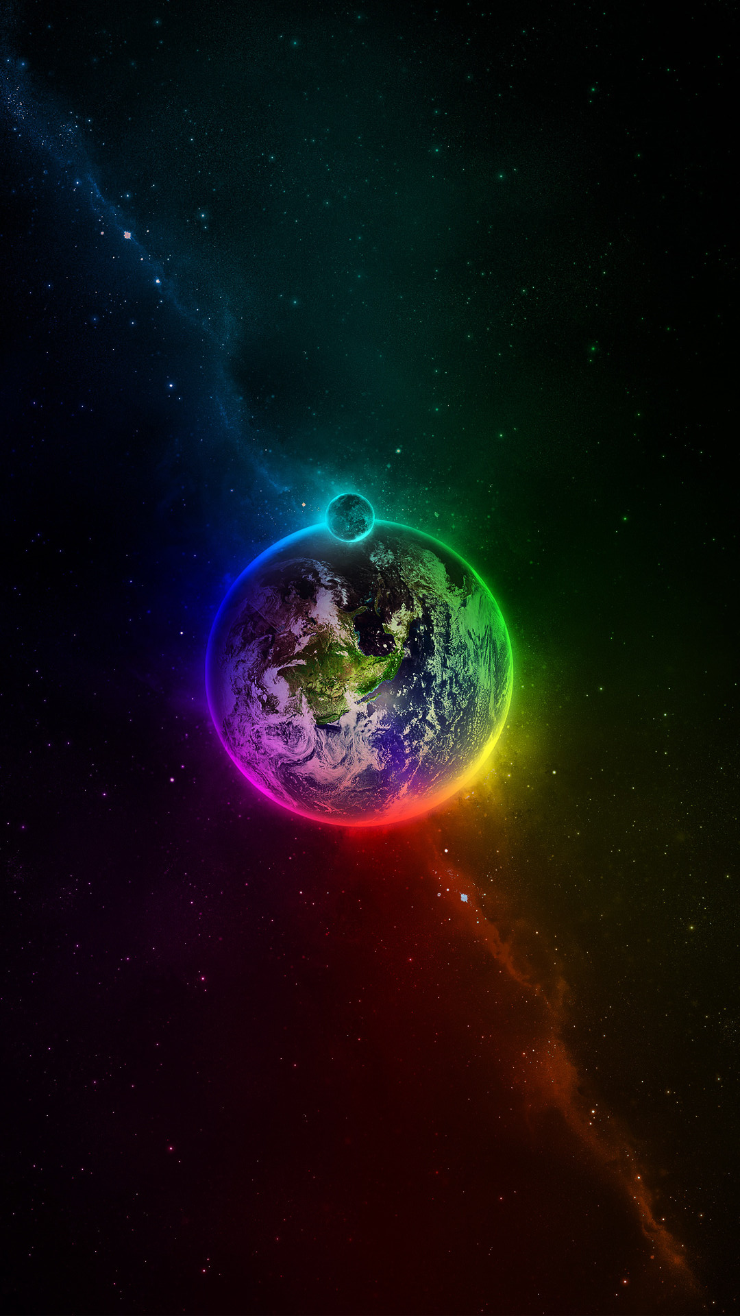 Земля из космоса арт