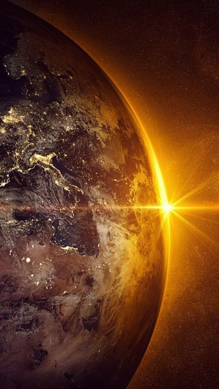 Изображение планеты на экран смартфона