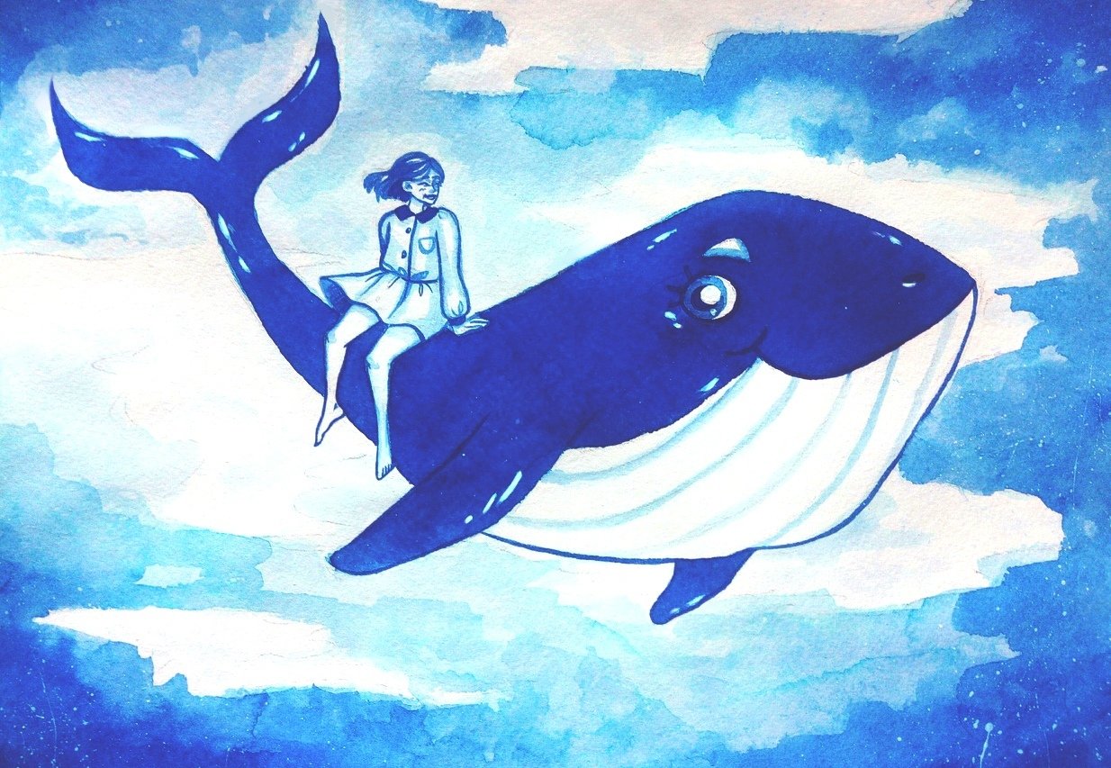Мальчик и кит