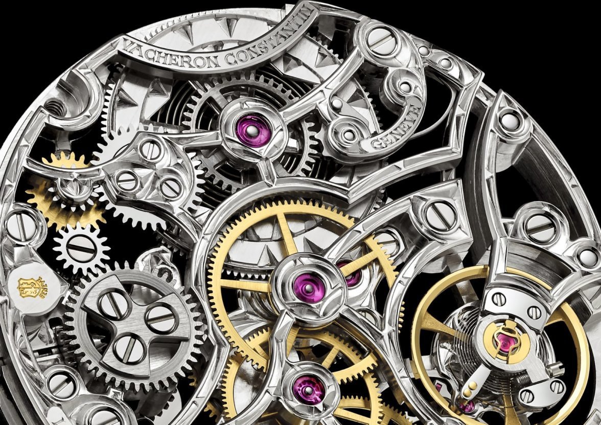 Красивый механизм часов