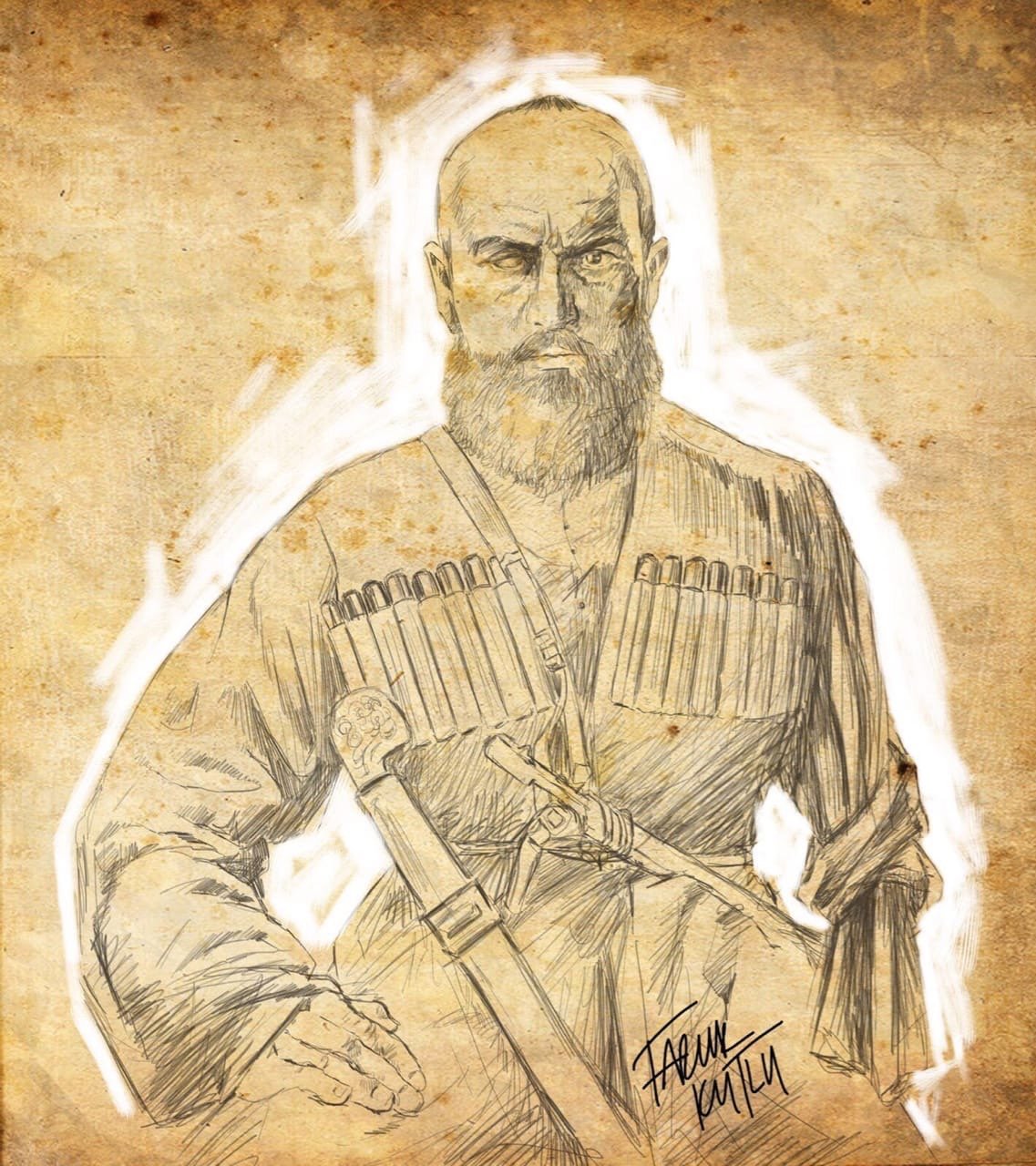 Байсангур Беноевский и имам Шамиль